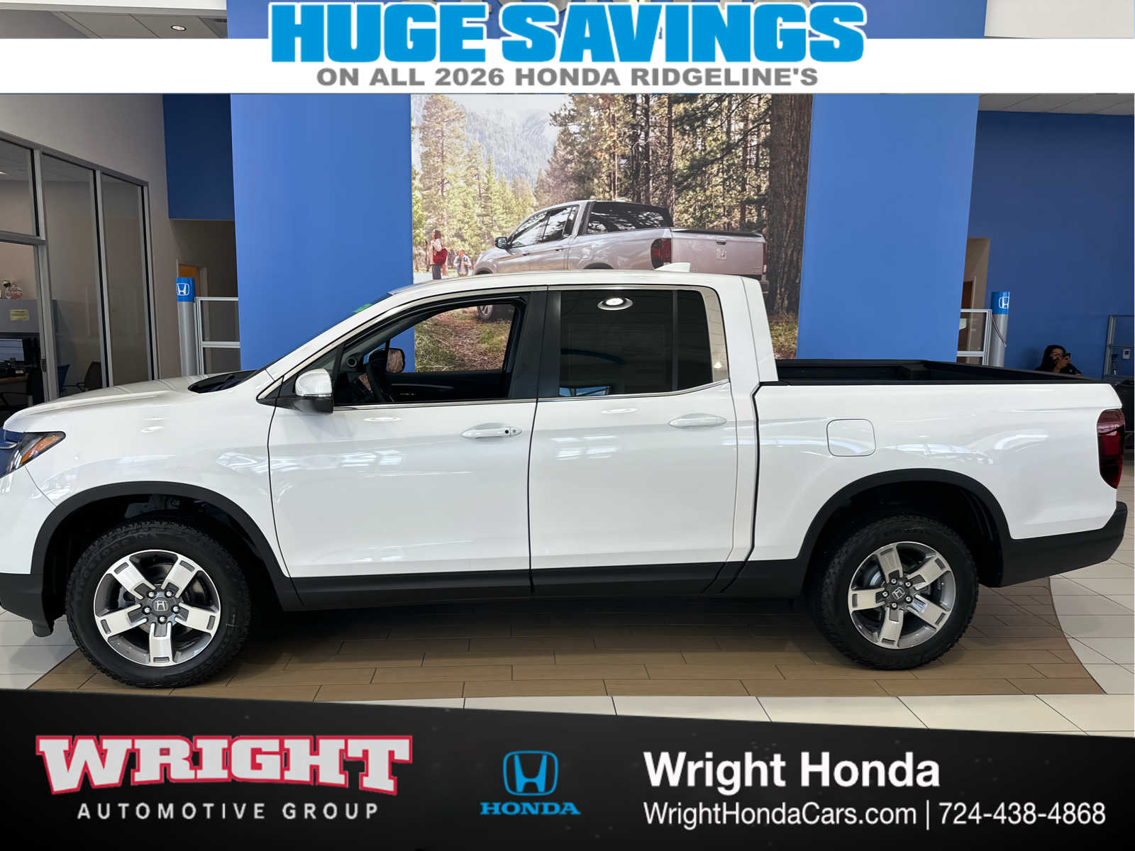2026 Honda Ridgeline RTL Truck Crew Cab