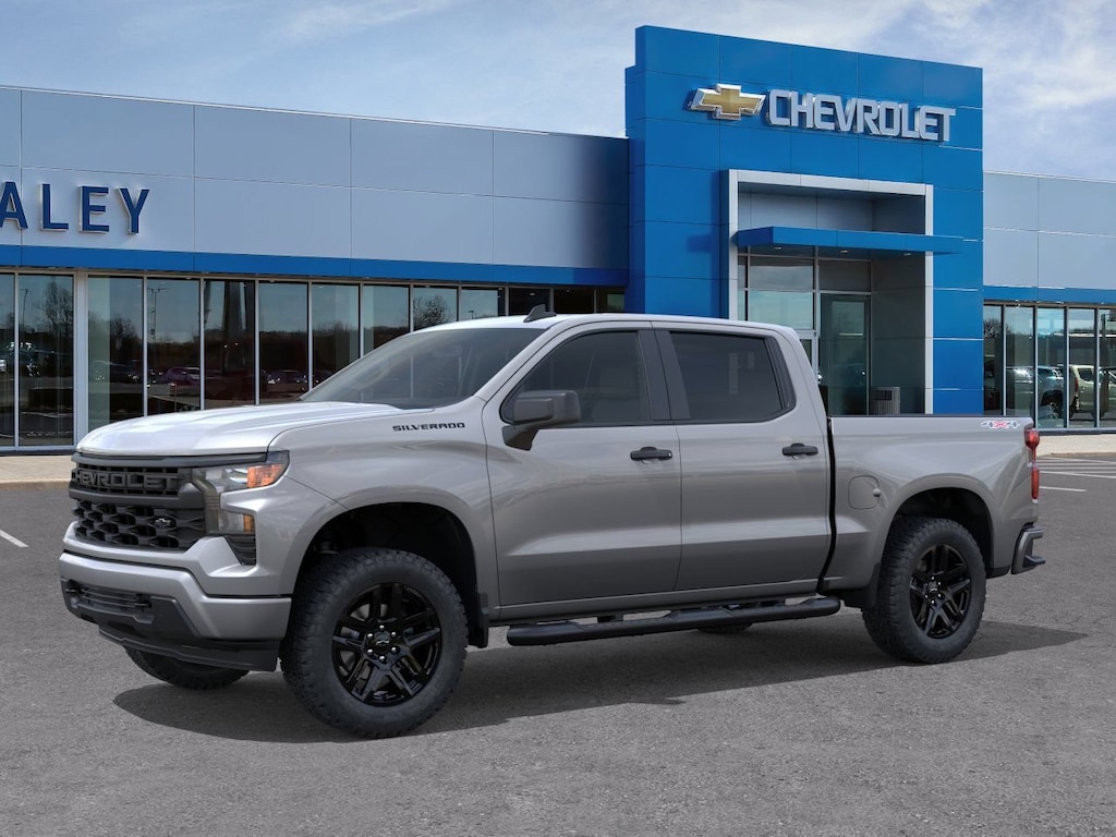 New 2026 Chevrolet Silverado 1500 Custom Truck Crew Cab