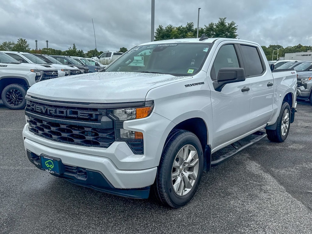 Used 2024 Chevrolet Silverado 1500 Custom Truck Crew Cab