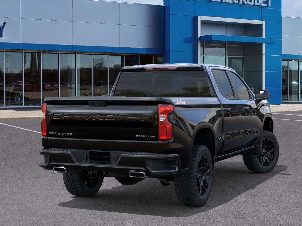 New 2025 Chevrolet Silverado 1500 Custom Trail Boss Truck Crew Cab
