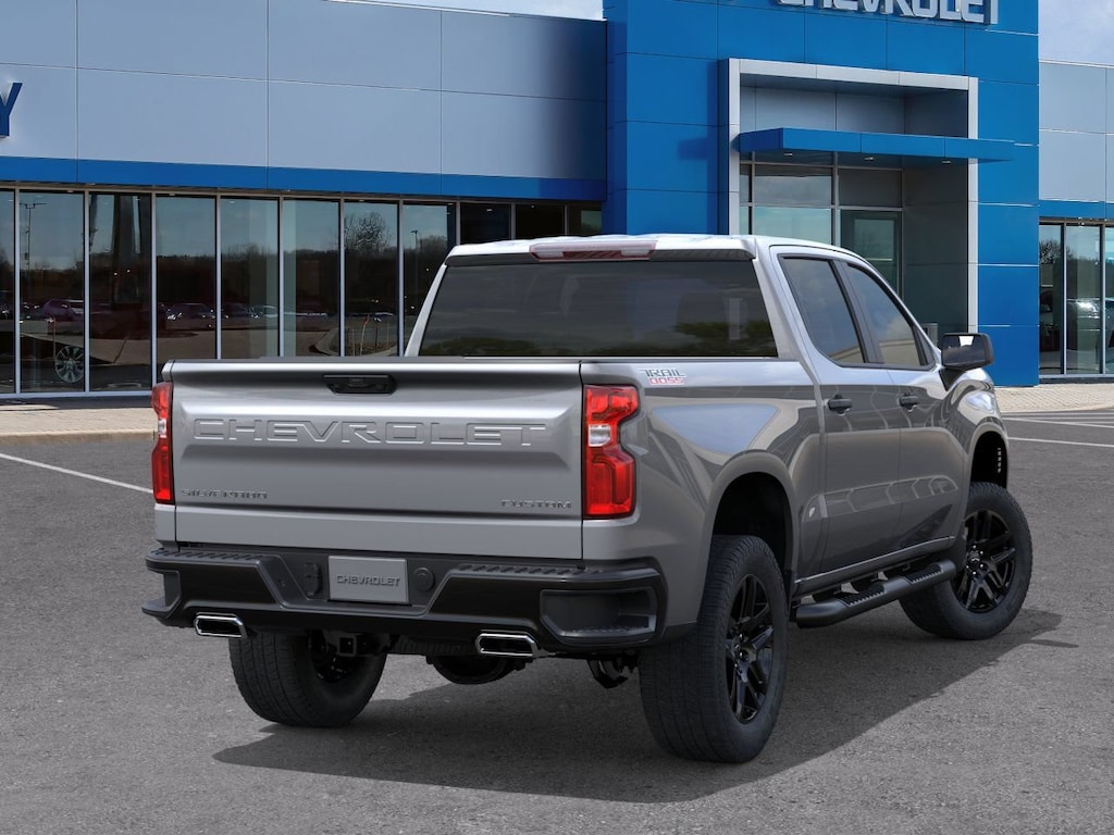 New 2026 Chevrolet Silverado 1500 Custom Trail Boss Truck Crew Cab