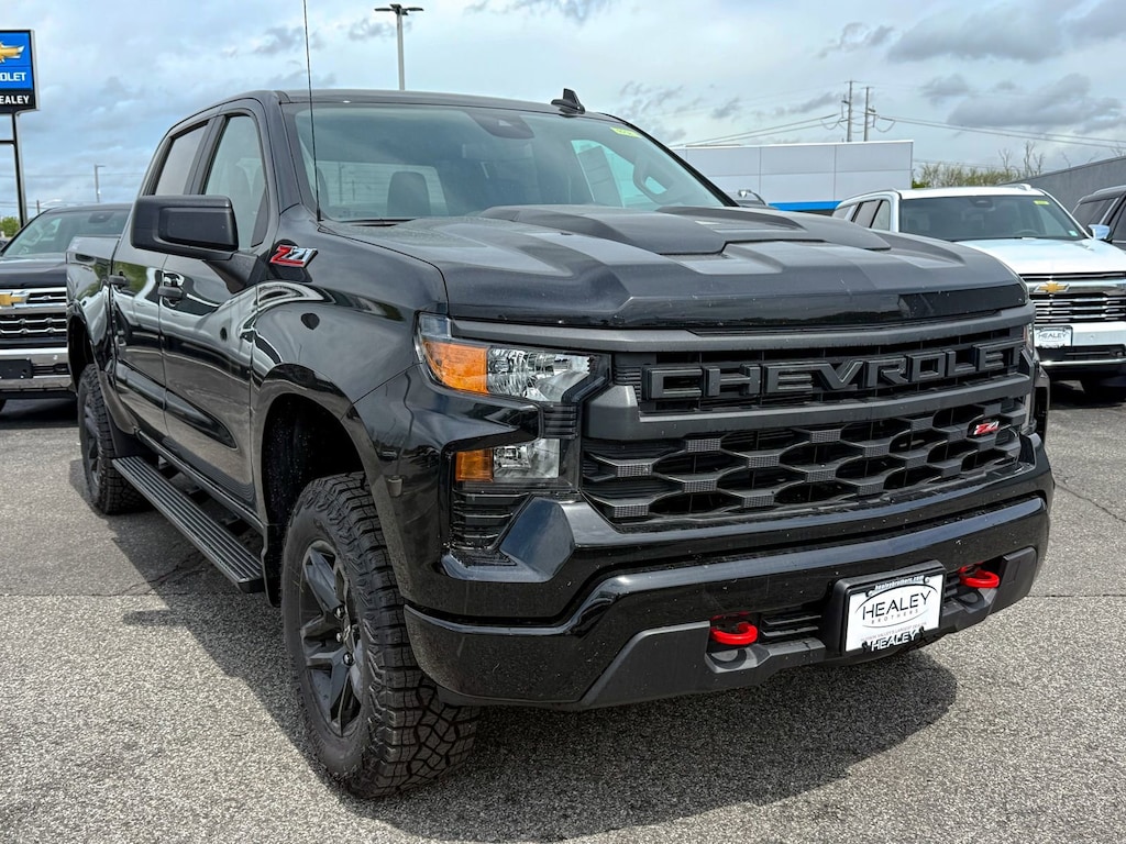 New 2026 Chevrolet Silverado 1500 Custom Trail Boss Truck Crew Cab