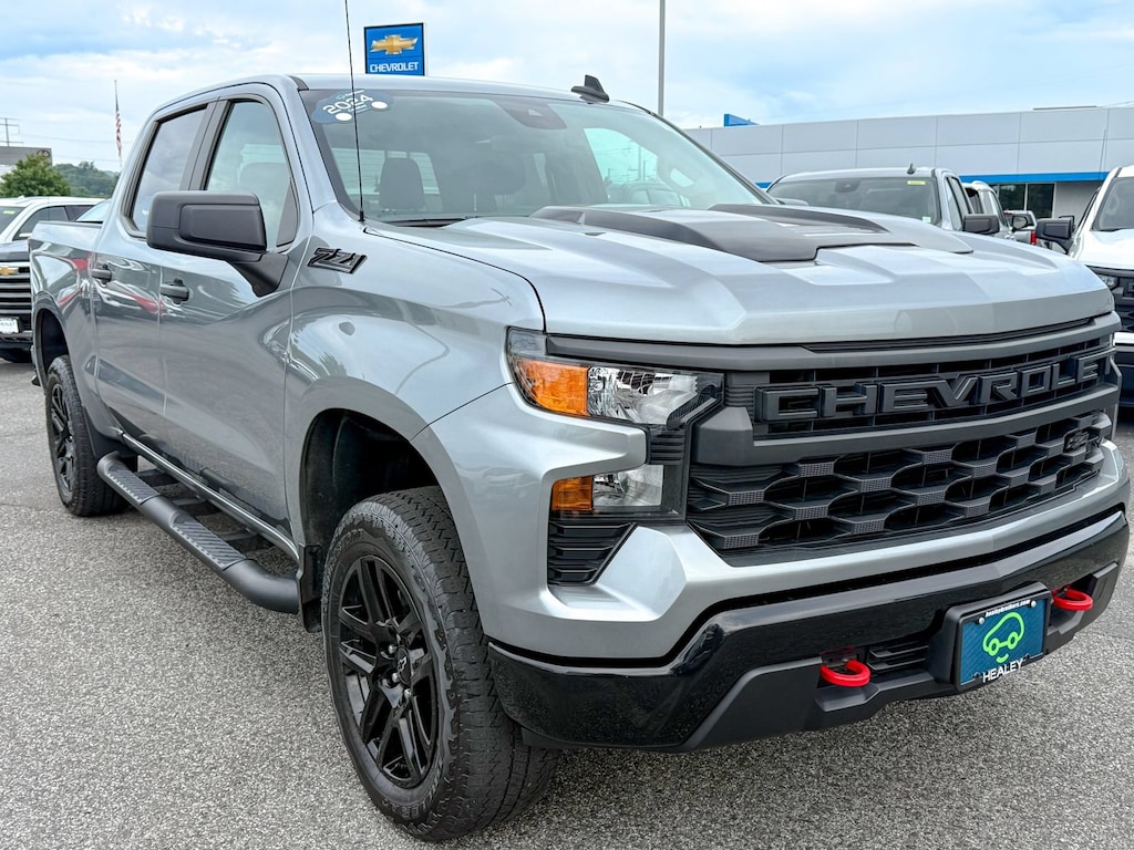 Used 2024 Chevrolet Silverado 1500 Custom Trail Boss Truck Crew Cab