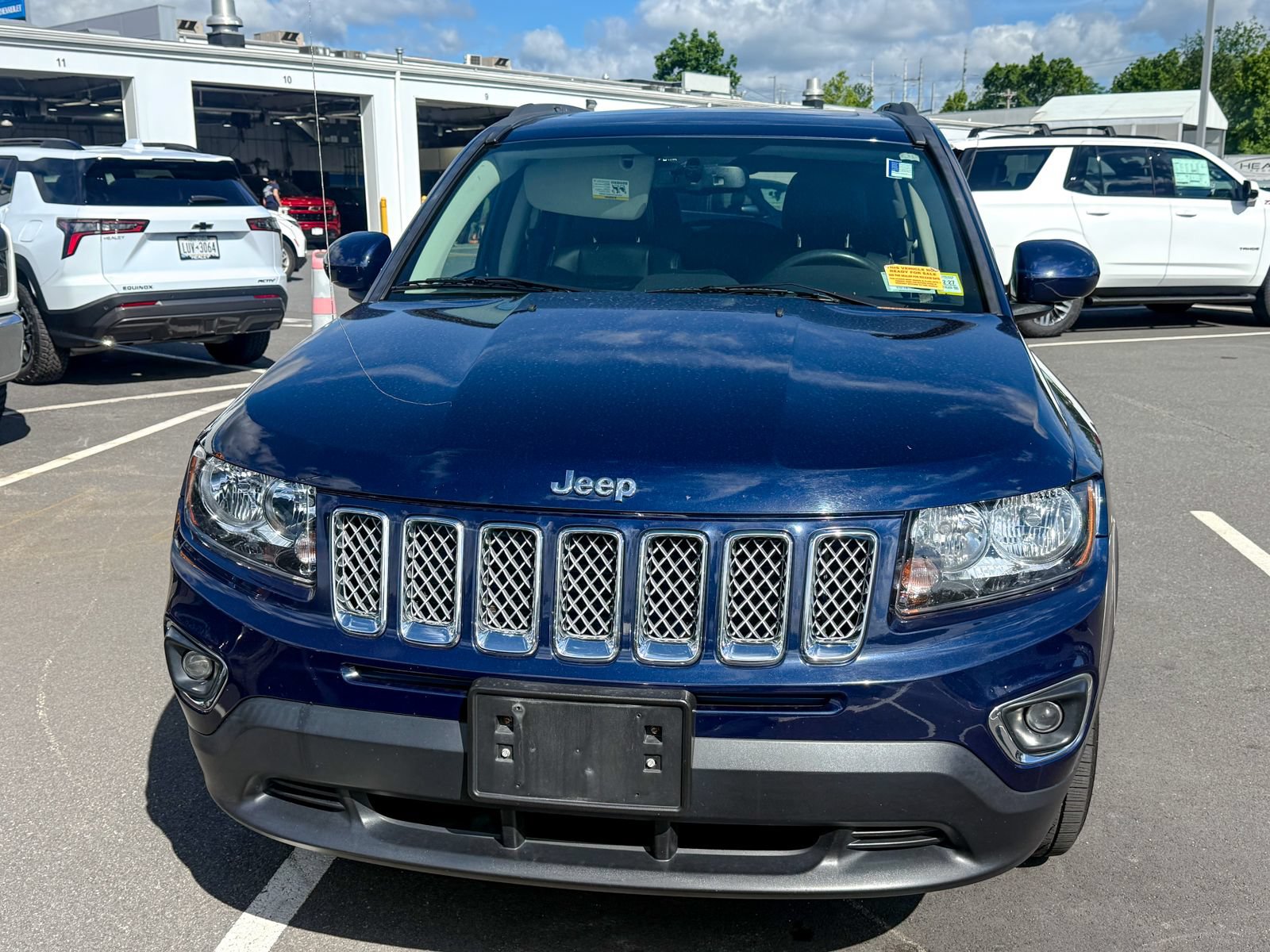Used 2016 Jeep Compass High Altitude with VIN 1C4NJDEB7GD639063 for sale in New Hampton, NY