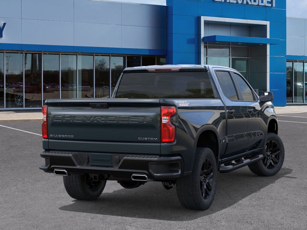 New 2026 Chevrolet Silverado 1500 Custom Trail Boss Truck Crew Cab