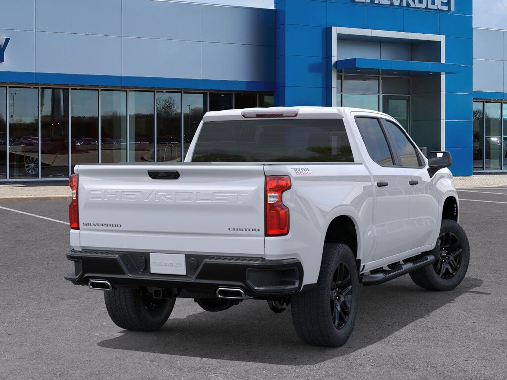 New 2026 Chevrolet Silverado 1500 Custom Trail Boss Truck Crew Cab