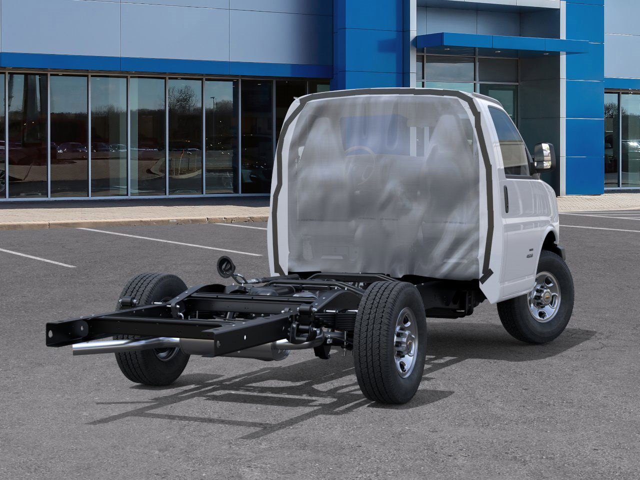 2025 Chevrolet Express 3500 Cutaway Van photo 3