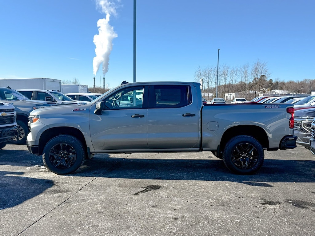 New 2026 Chevrolet Silverado 1500 Custom Trail Boss Truck Crew Cab
