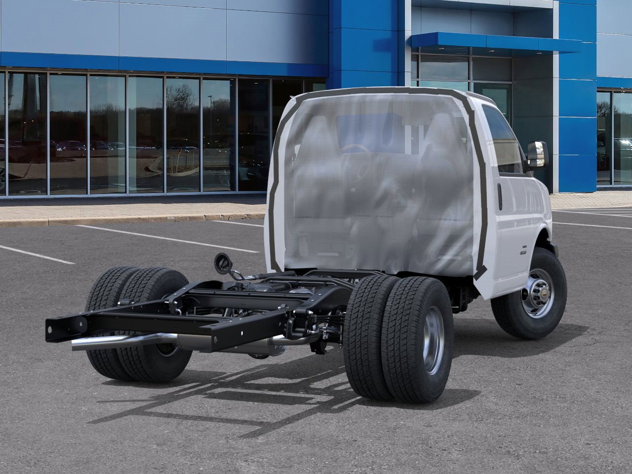 2025 Chevrolet Express 3500 Cutaway Van photo 3