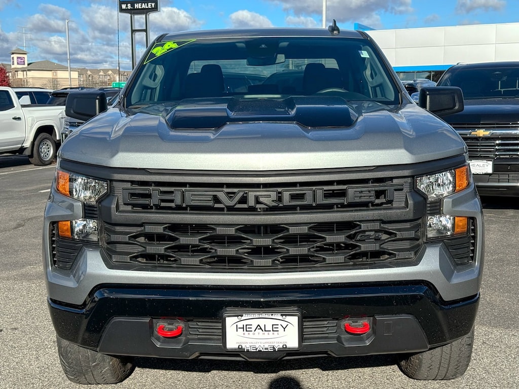 Used 2024 Chevrolet Silverado 1500 Custom Trail Boss Truck Crew Cab