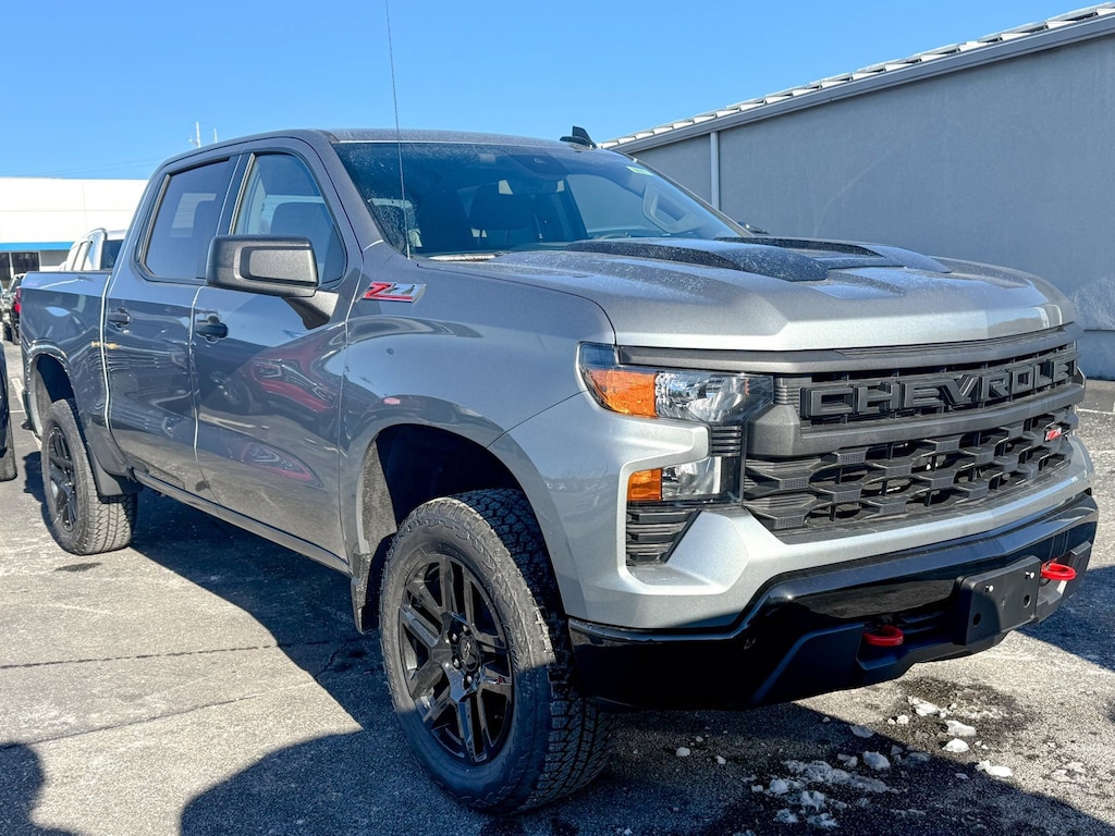 New 2026 Chevrolet Silverado 1500 Custom Trail Boss Truck Crew Cab