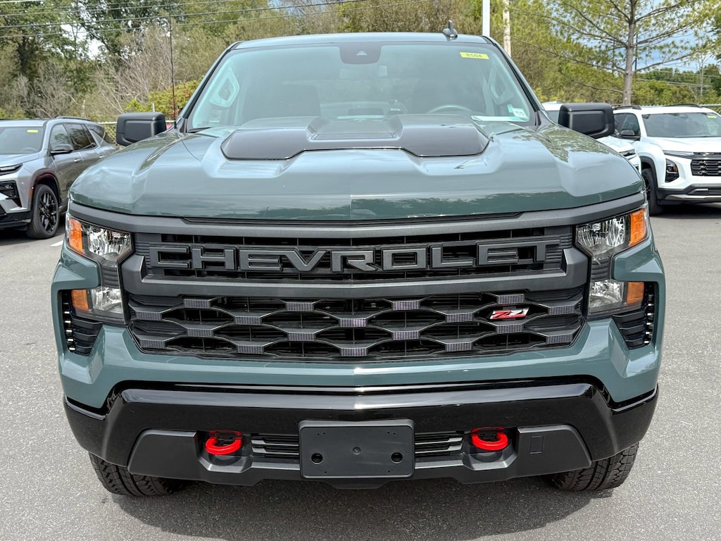 New 2026 Chevrolet Silverado 1500 Custom Trail Boss Truck Crew Cab