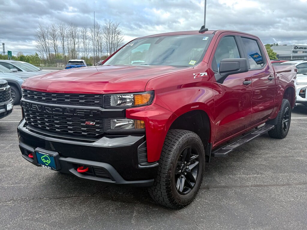 Used 2021 Chevrolet Silverado 1500 Custom Trail Boss Truck Crew Cab