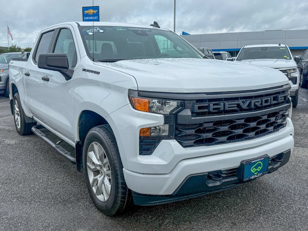 Used 2024 Chevrolet Silverado 1500 Custom Truck Crew Cab