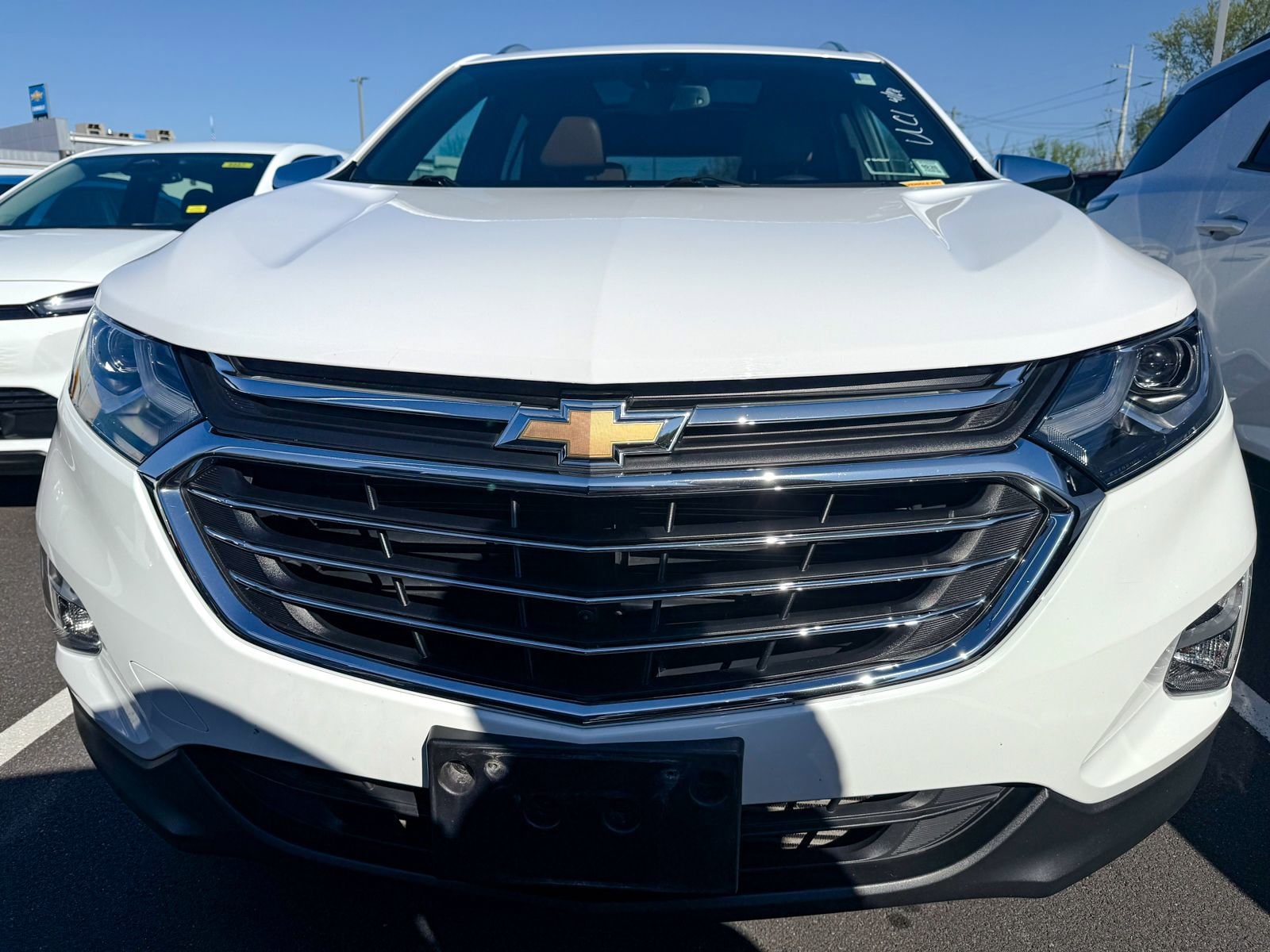 Used 2018 Chevrolet Equinox Premier with VIN 3GNAXVEV9JL328658 for sale in New Hampton, NY