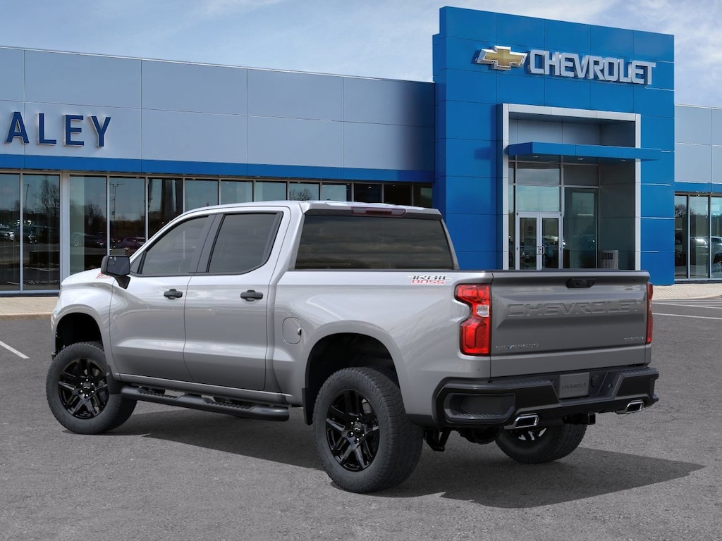 New 2026 Chevrolet Silverado 1500 Custom Trail Boss Truck Crew Cab