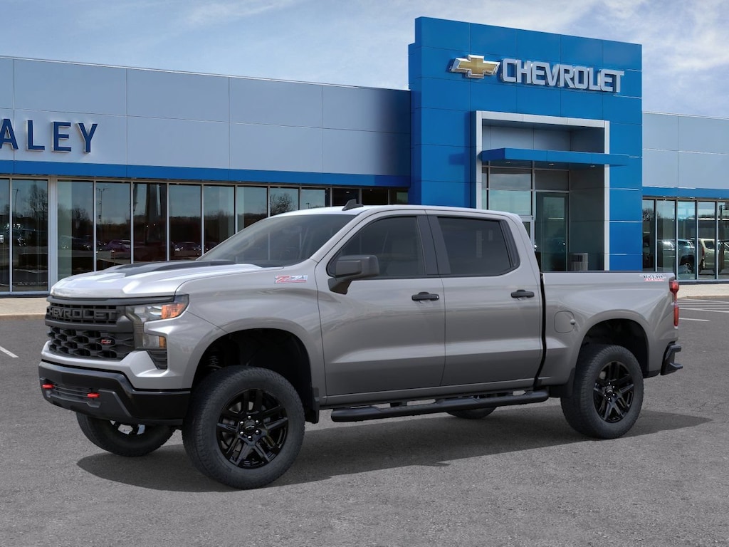 New 2026 Chevrolet Silverado 1500 Custom Trail Boss Truck Crew Cab
