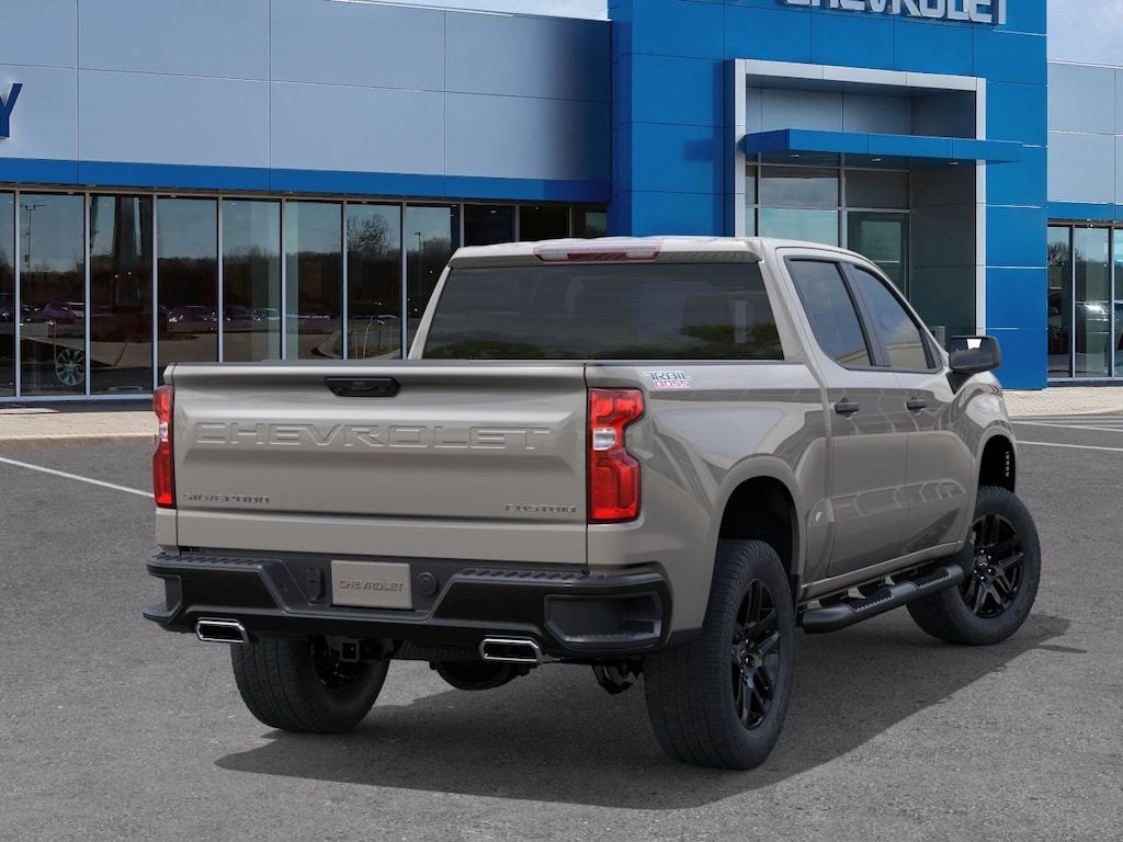 New 2026 Chevrolet Silverado 1500 Custom Trail Boss Truck Crew Cab