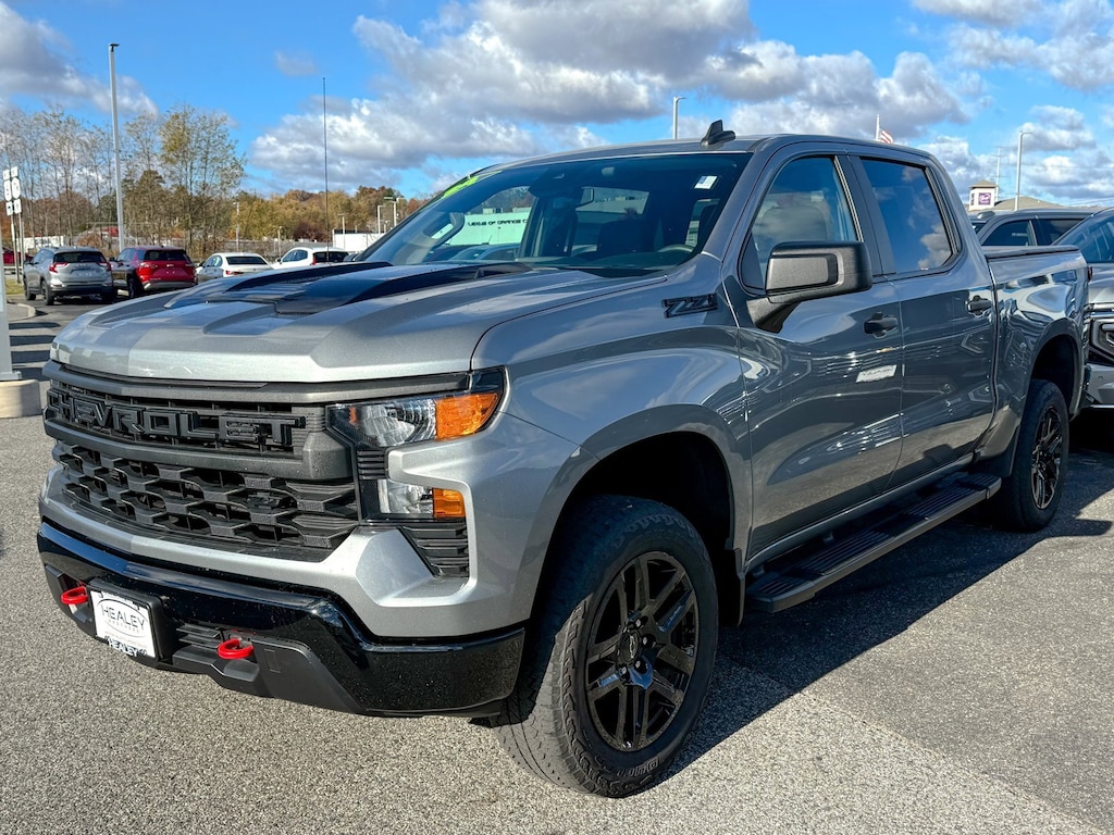 Used 2024 Chevrolet Silverado 1500 Custom Trail Boss Truck Crew Cab