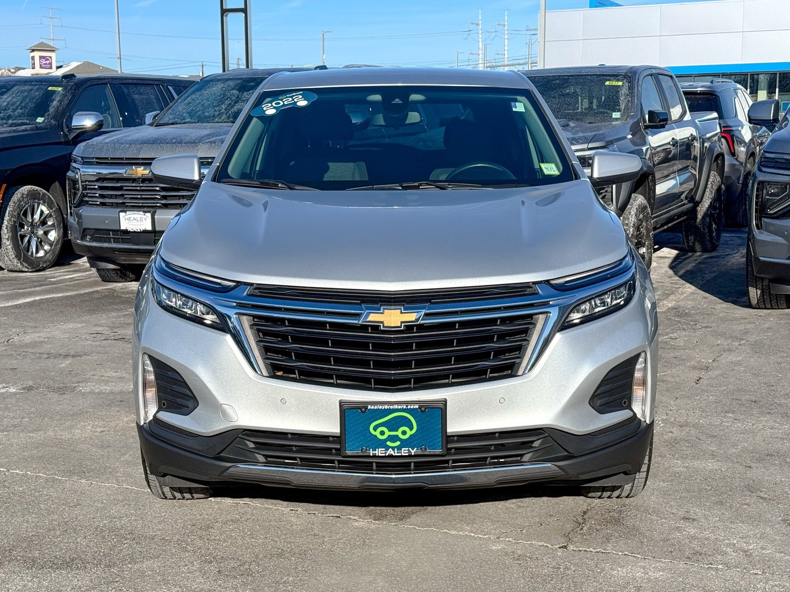 Used 2022 Chevrolet Equinox LT with VIN 3GNAXUEV6NL174801 for sale in New Hampton, NY