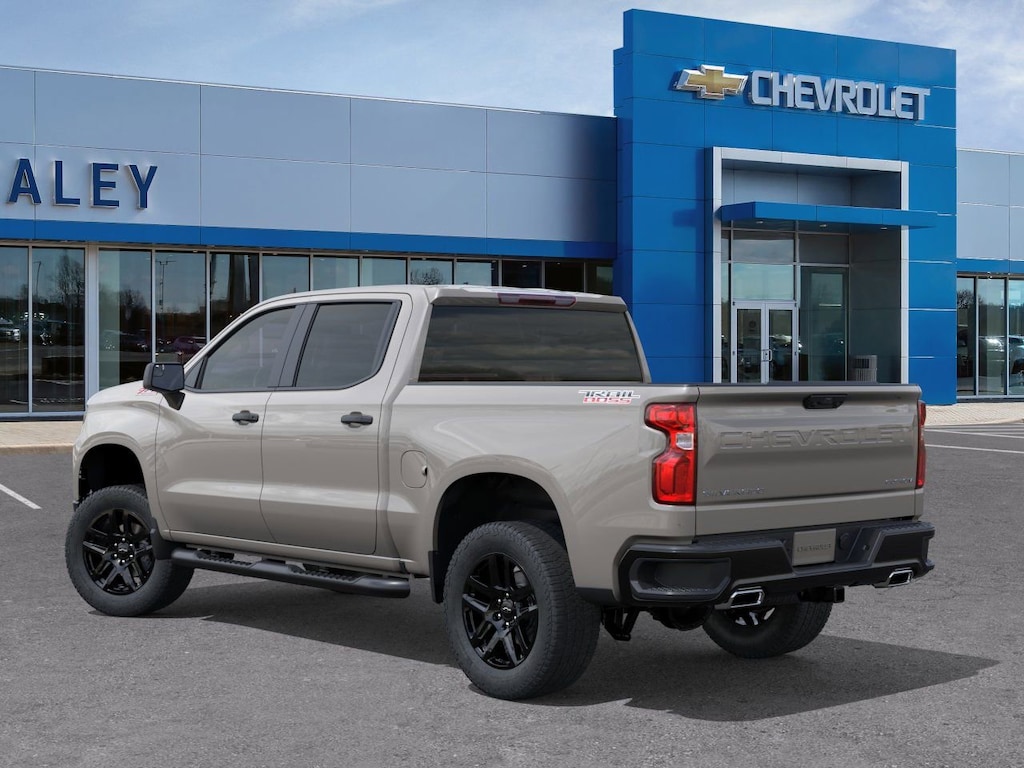 New 2026 Chevrolet Silverado 1500 Custom Trail Boss Truck Crew Cab