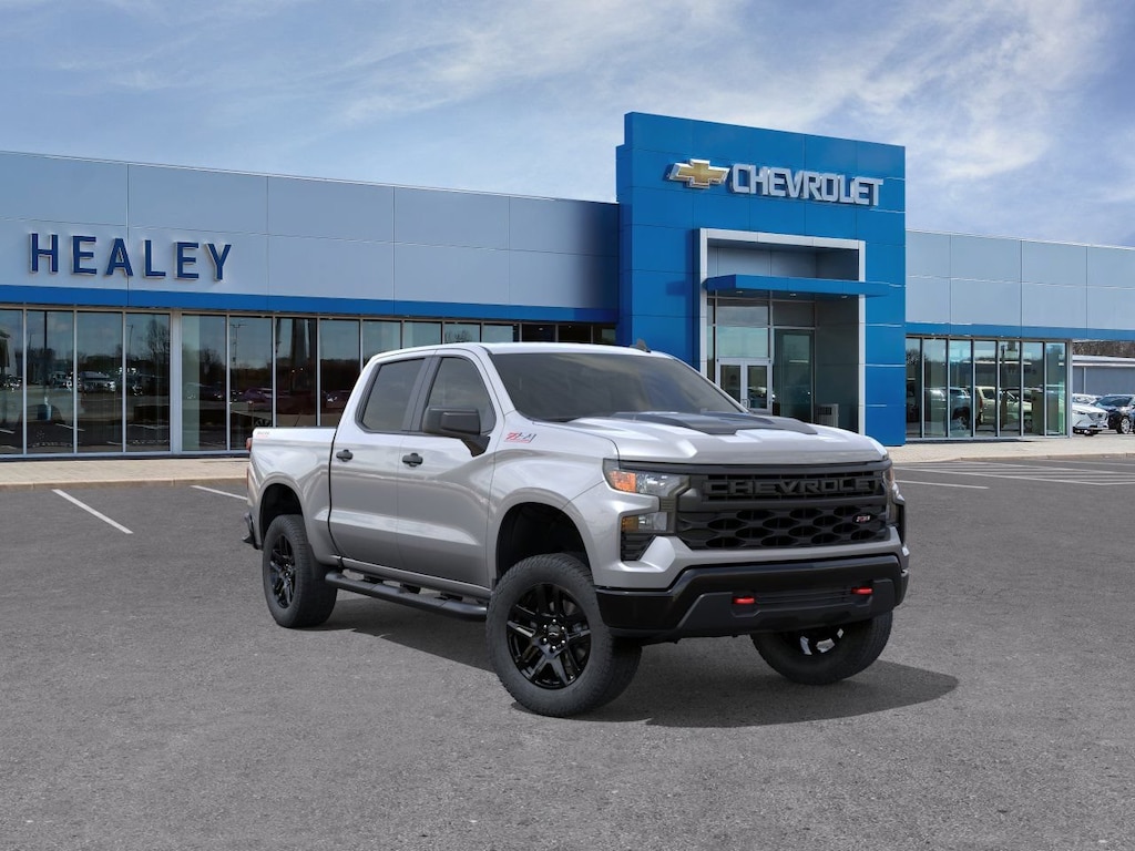 New 2026 Chevrolet Silverado 1500 Custom Trail Boss Truck Crew Cab