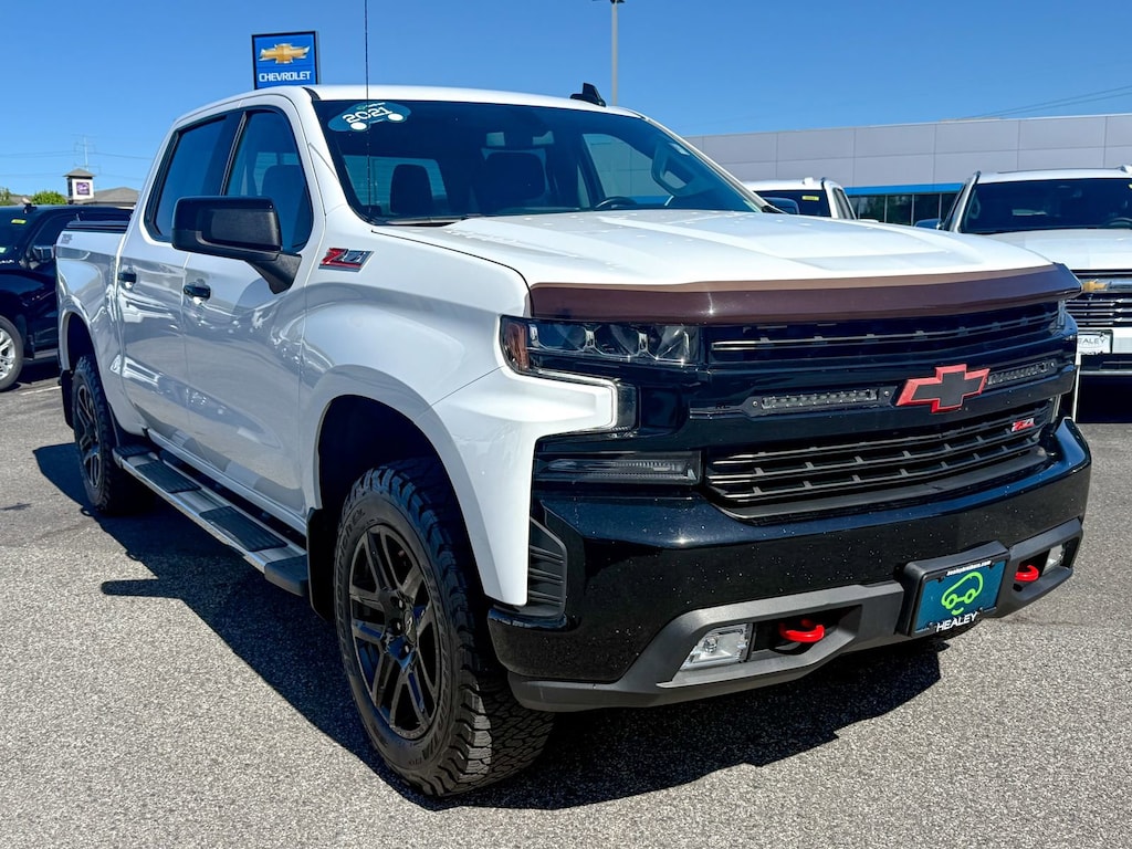 Used 2021 Chevrolet Silverado 1500 LT Trail Boss Truck Crew Cab