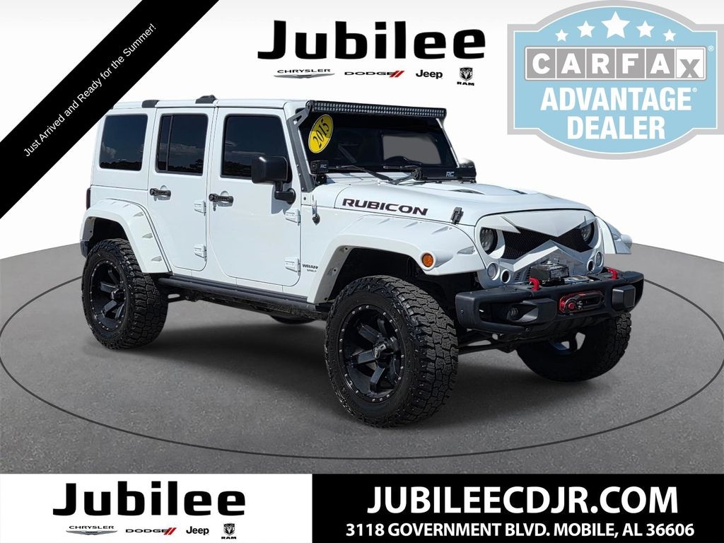 Used 2015 Jeep Wrangler Unlimited Rubicon SUV