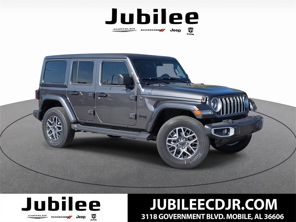 New 2025 Jeep Wrangler 4-DOOR SAHARA Sport Utility