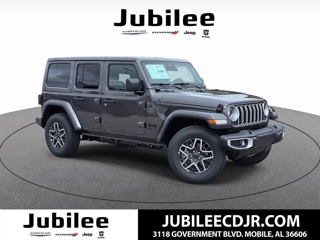 New 2026 Jeep Wrangler 4-DOOR SAHARA Sport Utility