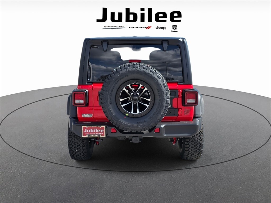 New 2026 Jeep Wrangler 4-DOOR WILLYS Sport Utility