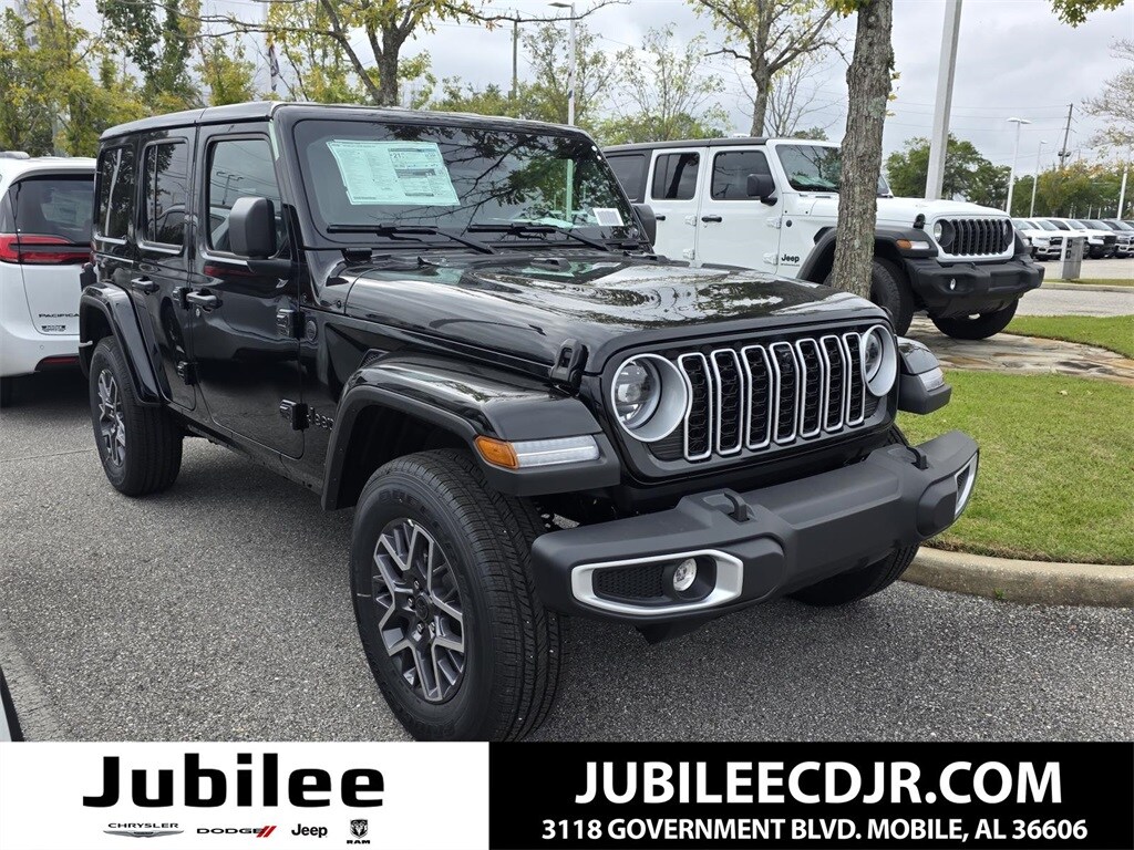 New 2026 Jeep Wrangler 4-DOOR SAHARA Sport Utility