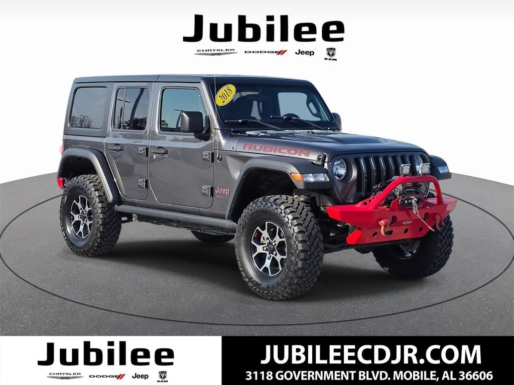 Used 2018 Jeep Wrangler Unlimited Rubicon SUV