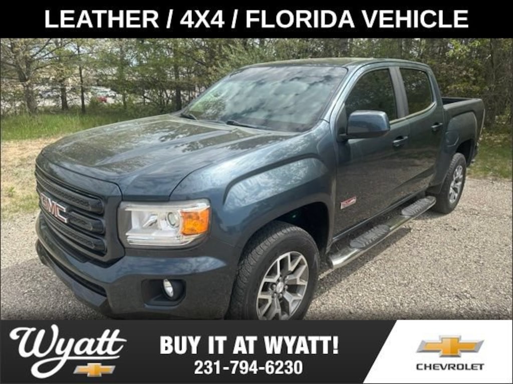 Used 2019 GMC Canyon 4WD All Terrain w/Leather Truck