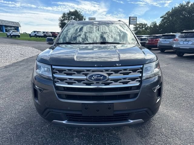 Used 2018 Ford Explorer XLT with VIN 1FM5K8D87JGA38313 for sale in Manistee, MI