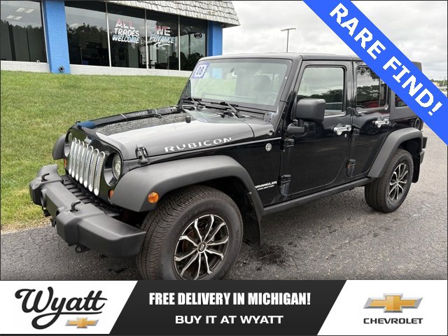 Used 2008 Jeep Wrangler Unlimited Rubicon with VIN 1J4GA69198L632526 for sale in Manistee, MI