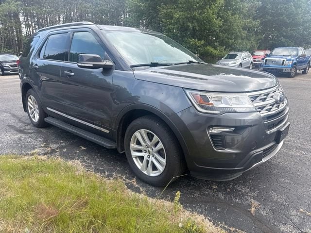 Used 2018 Ford Explorer XLT with VIN 1FM5K8D87JGA38313 for sale in Manistee, MI