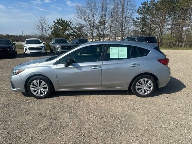 Used 2021 Subaru Impreza Base with VIN 4S3GTAB62M3703343 for sale in Manistee, MI