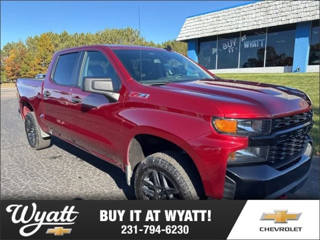 Used 2021 Chevrolet Silverado 1500 Custom Trail Boss Truck