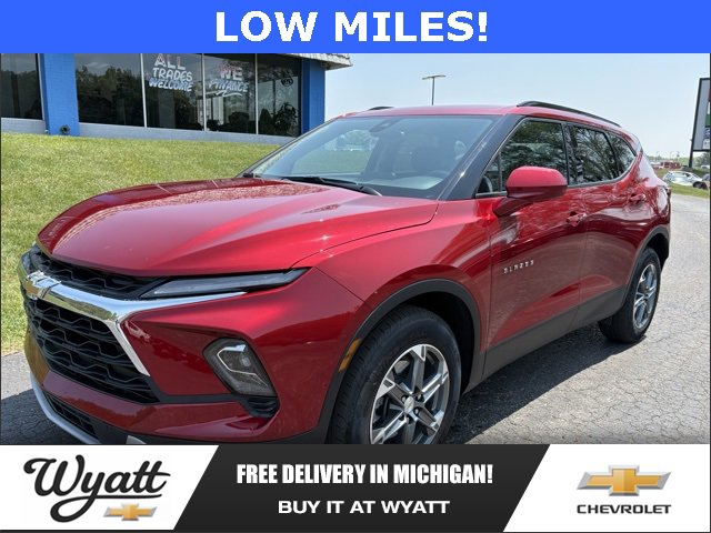 Used 2023 Chevrolet Blazer 2LT with VIN 3GNKBHR49PS208993 for sale in Manistee, MI