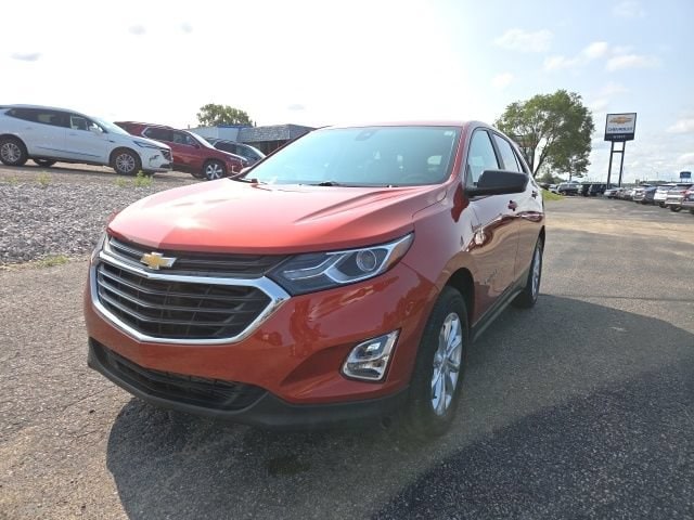 Used 2020 Chevrolet Equinox LS with VIN 2GNAXSEV2L6266851 for sale in Manistee, MI
