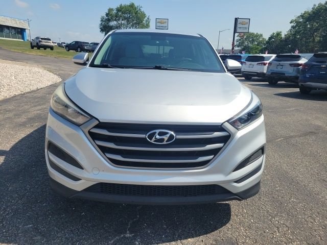 Used 2018 Hyundai Tucson SE with VIN KM8J2CA45JU662857 for sale in Manistee, MI