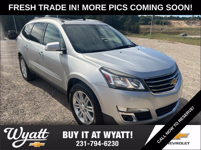Used 2014 Chevrolet Traverse 1LT with VIN 1GNKRGKD6EJ345307 for sale in Manistee, MI
