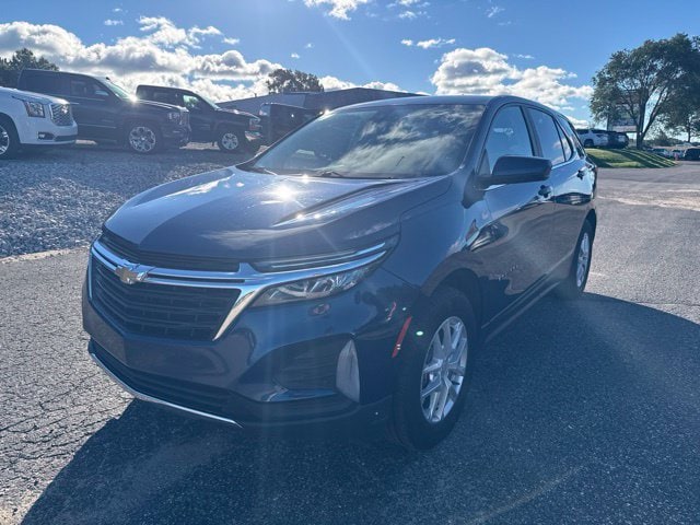Used 2023 Chevrolet Equinox LT with VIN 3GNAXTEG7PL182243 for sale in Manistee, MI