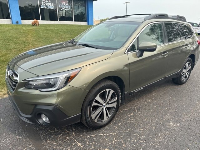 Used 2018 Subaru Outback Limited with VIN 4S4BSANC3J3389062 for sale in Manistee, MI