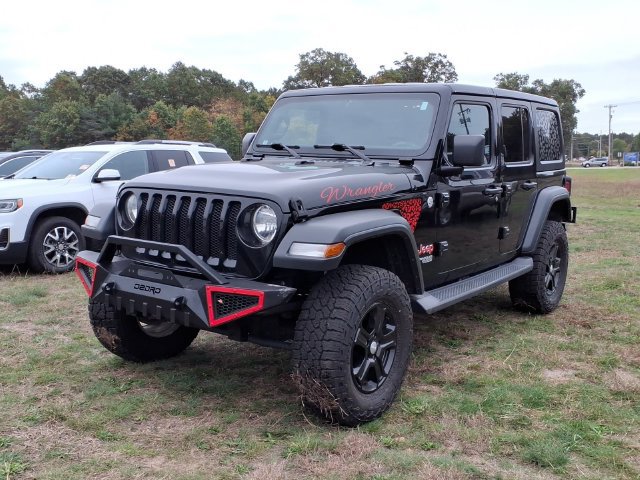 Used 2019 Jeep Wrangler Unlimited Sport S with VIN 1C4HJXDG0KW536298 for sale in Whitehall, MI