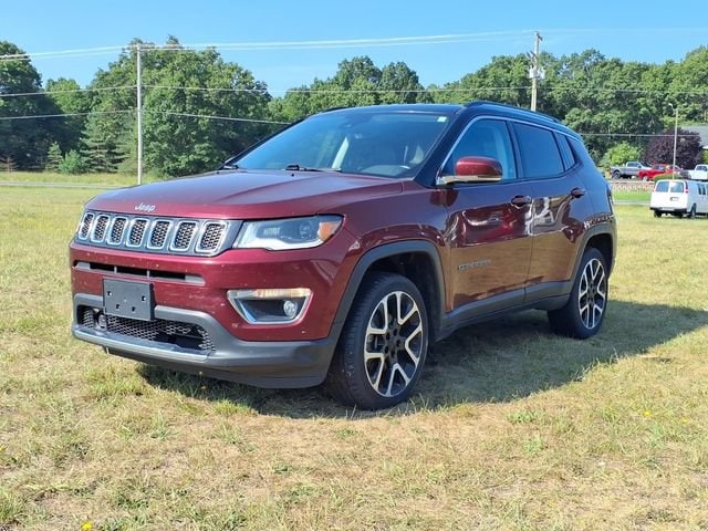 Used 2021 Jeep Compass Limited with VIN 3C4NJDCB5MT599221 for sale in Whitehall, MI