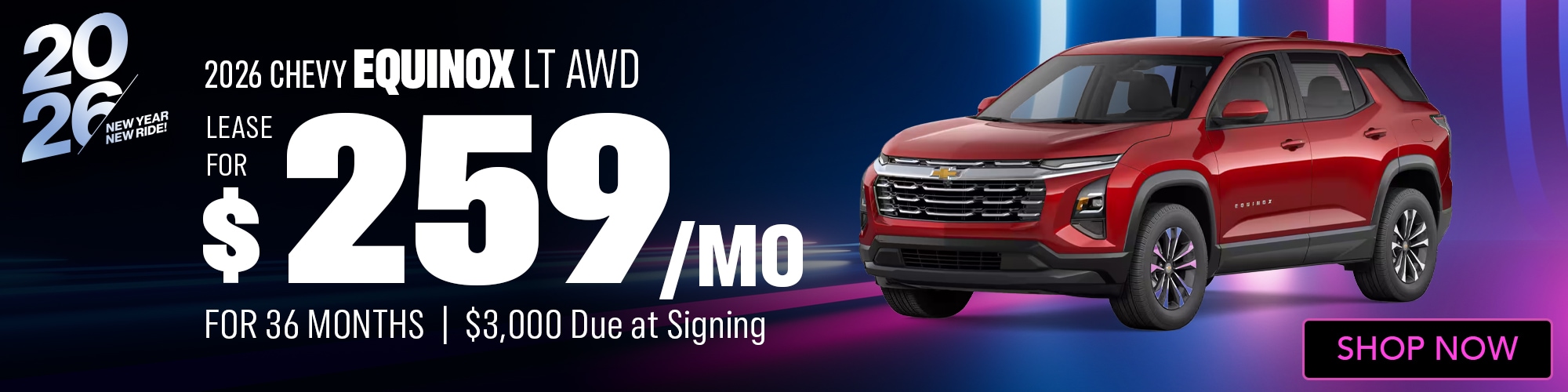 New 2026 Chevy Equinox LT AWD