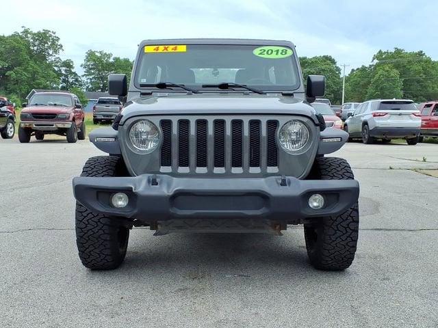 Used 2018 Jeep All-New Wrangler Unlimited Sport with VIN 1C4HJXDN9JW292681 for sale in Whitehall, MI
