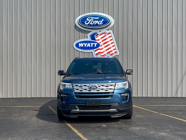 Used 2019 Ford Explorer XLT with VIN 1FM5K8D83KGA87669 for sale in Manistee, MI